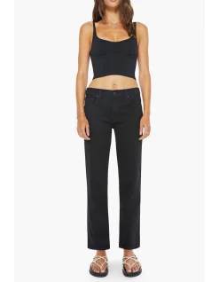 The Newbie Hover Mid Rise Straight Leg Jeans