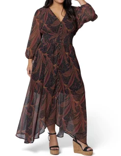 THE POETIC GYPSY-BOHEMIAN HARMONY MAXI DRESS