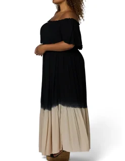 THE POETIC GYPSY-MOONDIVE MAXI TIE DYE DRESS