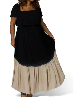 THE POETIC GYPSY-MOONDIVE MAXI TIE DYE DRESS