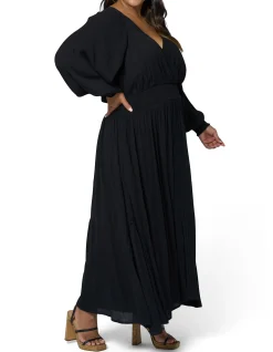 THE POETIC GYPSY-SPIRIT FABLES MAXI DRESS