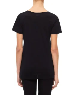 Thermal Wool Lyocell Short Sleeve Top