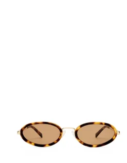 THE SAGE CRYSTAL TORT OVAL Sunglasses