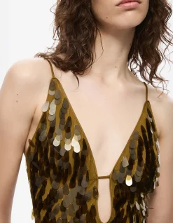 THE SAPPHIRE SEQUIN DRESS