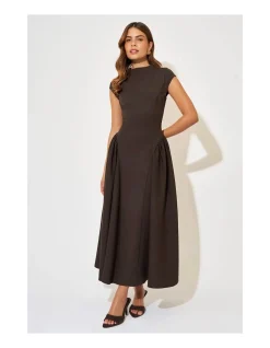 The Ultimate Muse Gathered Detail Midi Dress