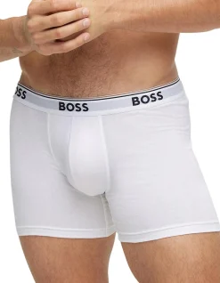 Three-pack of boxer briefs in stretch cotton