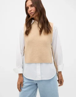 TIE DETAIL COLLAR BIB