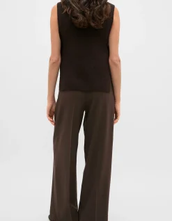 TIE DETAIL COLLAR BIB
