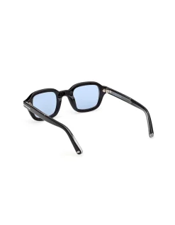 TOM FORD ICON TI0021 - SHINY BLACK MEN'S SUNGLASSES