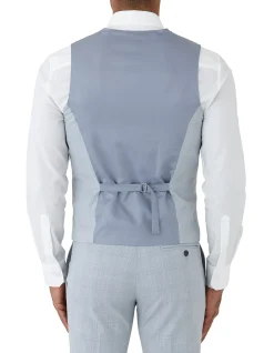 TOM TONAL POW CHECK VEST