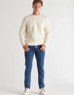 Tonal Shield Crew Neck Sweatshirt