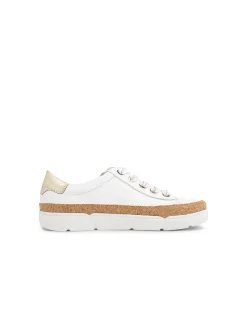 Torayne Cork Trim Leather Sneakers