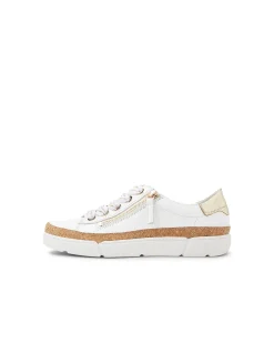 Torayne Cork Trim Leather Sneakers