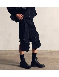 TRAPMAN TCT 2 FLAT LEATHER BLACK