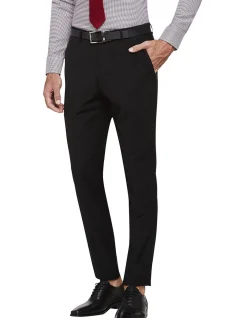 Travel Auden Wool Suit Trousers Black