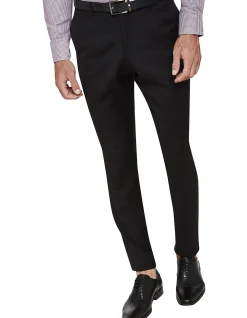 Travel Auden Wool Suit Trousers Black
