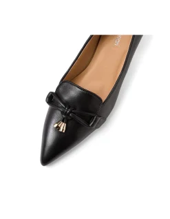 TRAVEN DF BLACK LEATHER