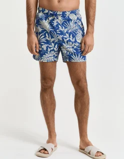 TROPICAL PRINT SWIM SHORTS