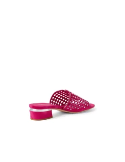 TROPICS DJ FUCHSIA SILVER SUEDE JEWELS