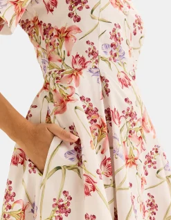 TROPICS MINI SHIRT DRESS