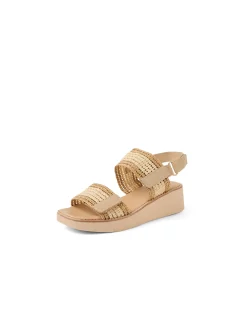 Tucker Woven Platform Strap Sandals