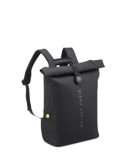 TURENNE SOFT ROLLTOP BACKPACK 46CM BLACK