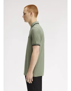 TWIN TIPPED FRED PERRY POLO