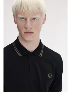 TWIN TIPPED FRED PERRY POLO