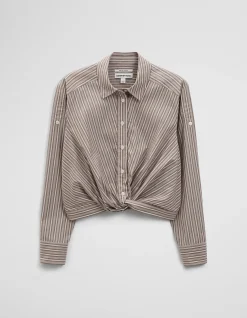 Twist Crop Shirt