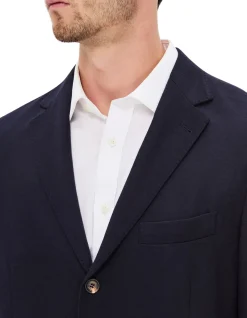 TWO BUTTON SINGLE BREASTED WITH PATCH POCKET JACKET