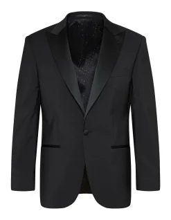 Two Button Single Breasted Tuxedo Jacket