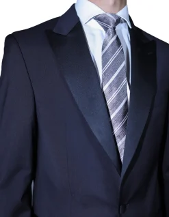 Two Button Single Breasted Tuxedo Jacket