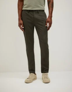 Ultra Slim Cotton-Tencel Chino