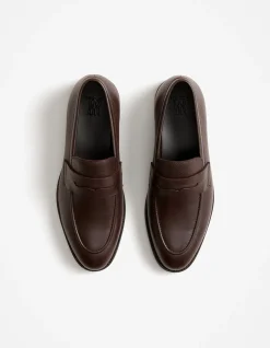 Umber Saddle Loafer