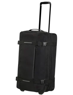 URBAN TRACK WHEELED DUFFLE MEDIUM ASPHALT BLACK