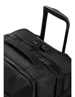 URBAN TRACK WHEELED DUFFLE MEDIUM ASPHALT BLACK