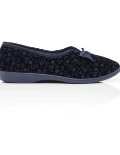 Valarie 2 Printed Scuff Navy