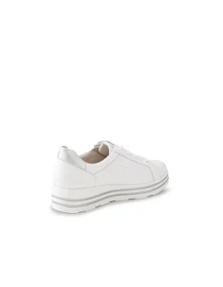 Vamra XF White Silver Leather Sneakers