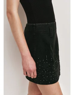 Vanaia Denim Mini Skirt