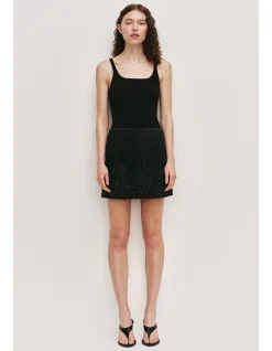 Vanaia Denim Mini Skirt