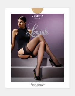 Vanessa 15 Denier Sheer Stay Up Stockings