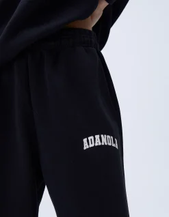 Varsity Organic Cotton Straight Leg Sweatpants