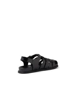 VEFRA Woven Leather Fisherman Sandals