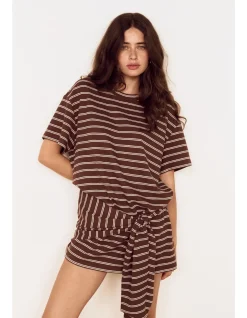 Vesper Tie Waist Mini Dress