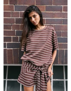 Vesper Tie Waist Mini Dress