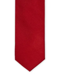 VH POLY TIE BURGANDY