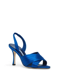 Vierasli Satin Slingback Pumps