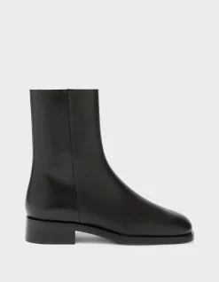 VINCENT LEATHER ANKLE BOOT