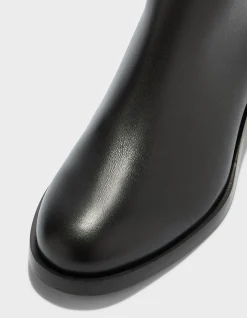 VINCENT LEATHER ANKLE BOOT