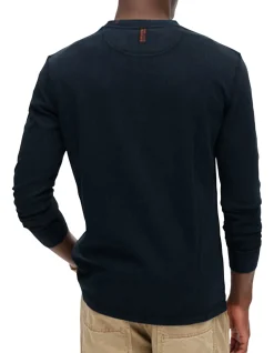 Vintage Textured Grandad Top